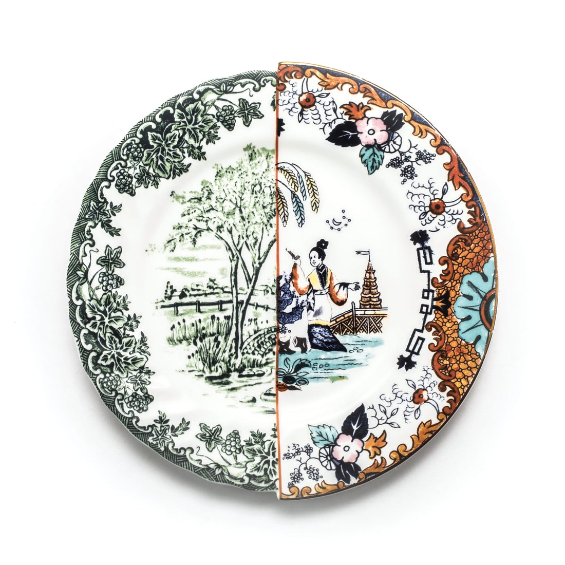 Assiette plate Hybrid Ipazia de CTRLZAK - Seletti-vue 1-The Woods Gallery