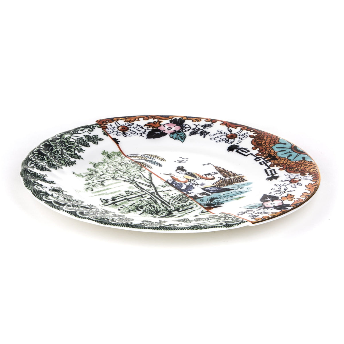 Assiette plate Hybrid Ipazia de CTRLZAK - Seletti-vue 2-The Woods Gallery