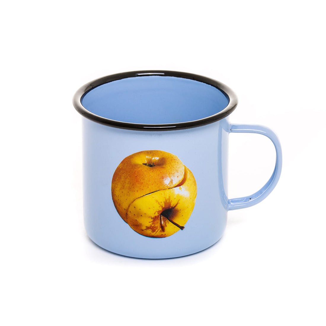 Mug émaillé Apple de ToiletPaper - Seletti-vue 1-The Woods Gallery