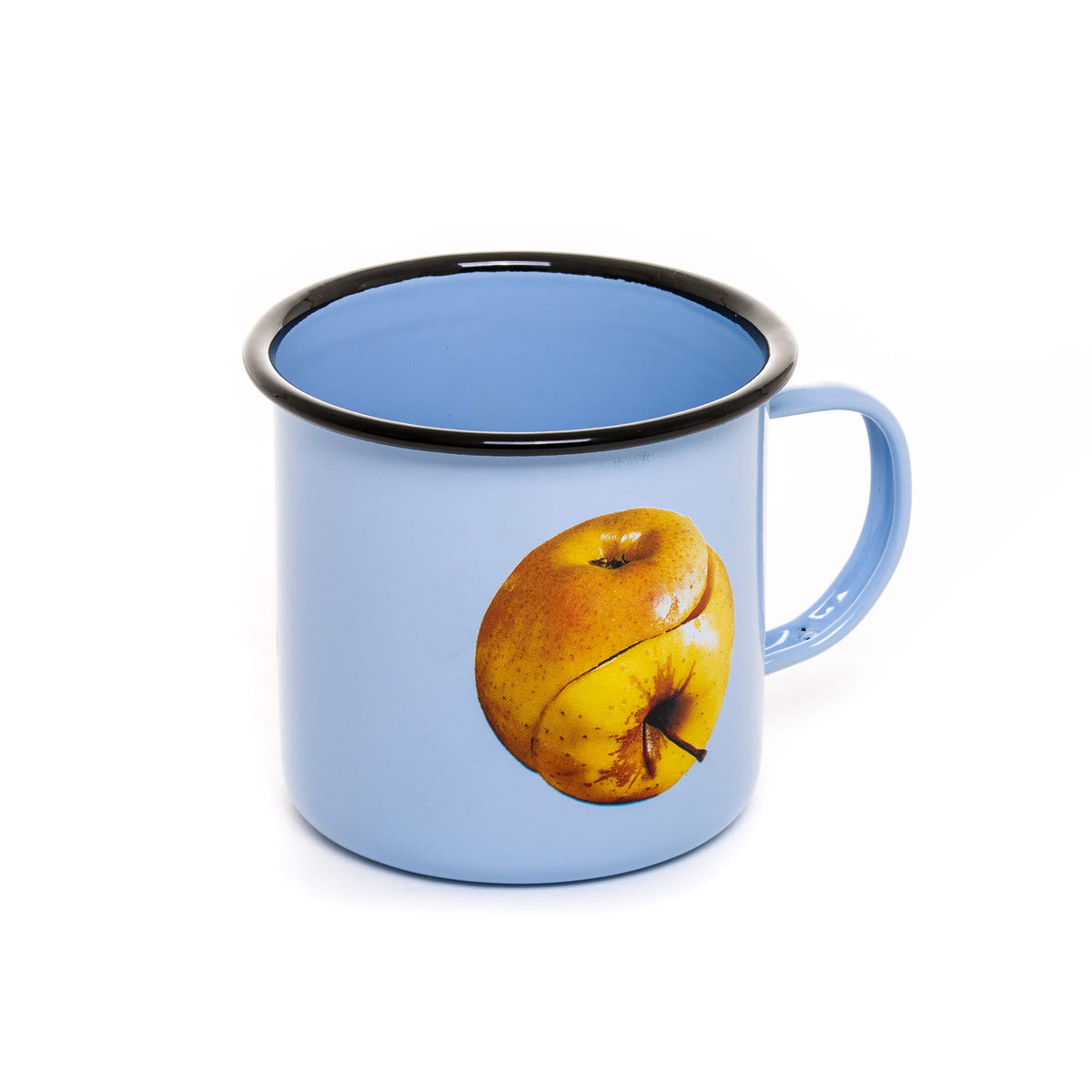 Mug émaillé Apple de ToiletPaper - Seletti-vue 2-The Woods Gallery