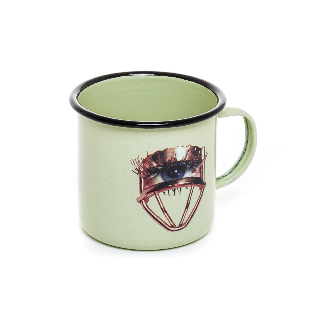 Mug émaillé Eye de ToiletPaper - Seletti-vue 2-The Woods Gallery