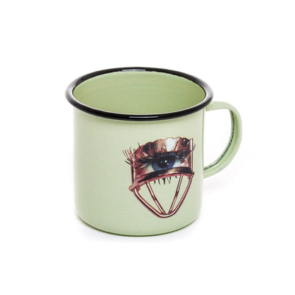 Mug émaillé Eye de ToiletPaper - Seletti-vue 2-The Woods Gallery