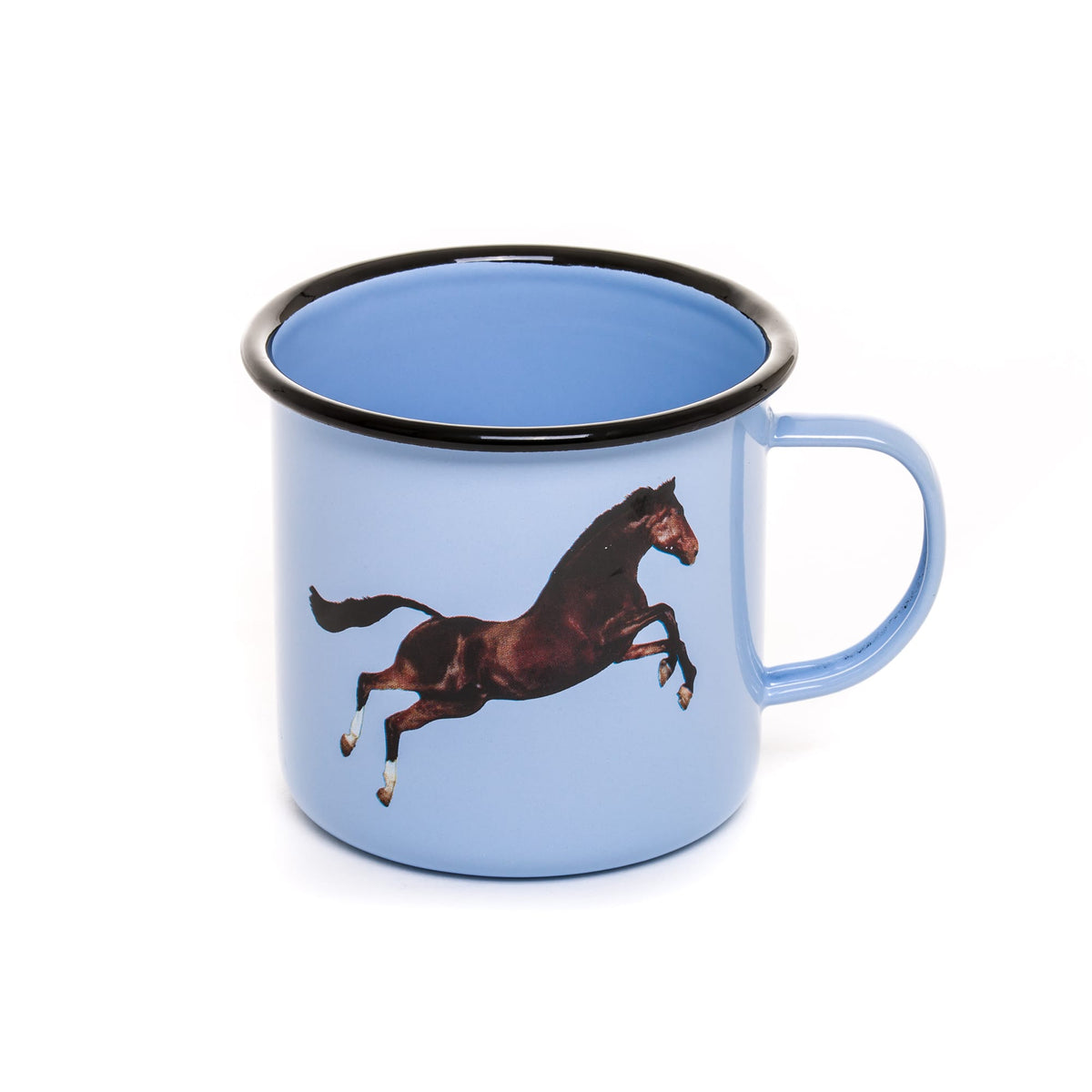 Mug émaillé Horse de ToiletPaper - Seletti-vue 1-The Woods Gallery