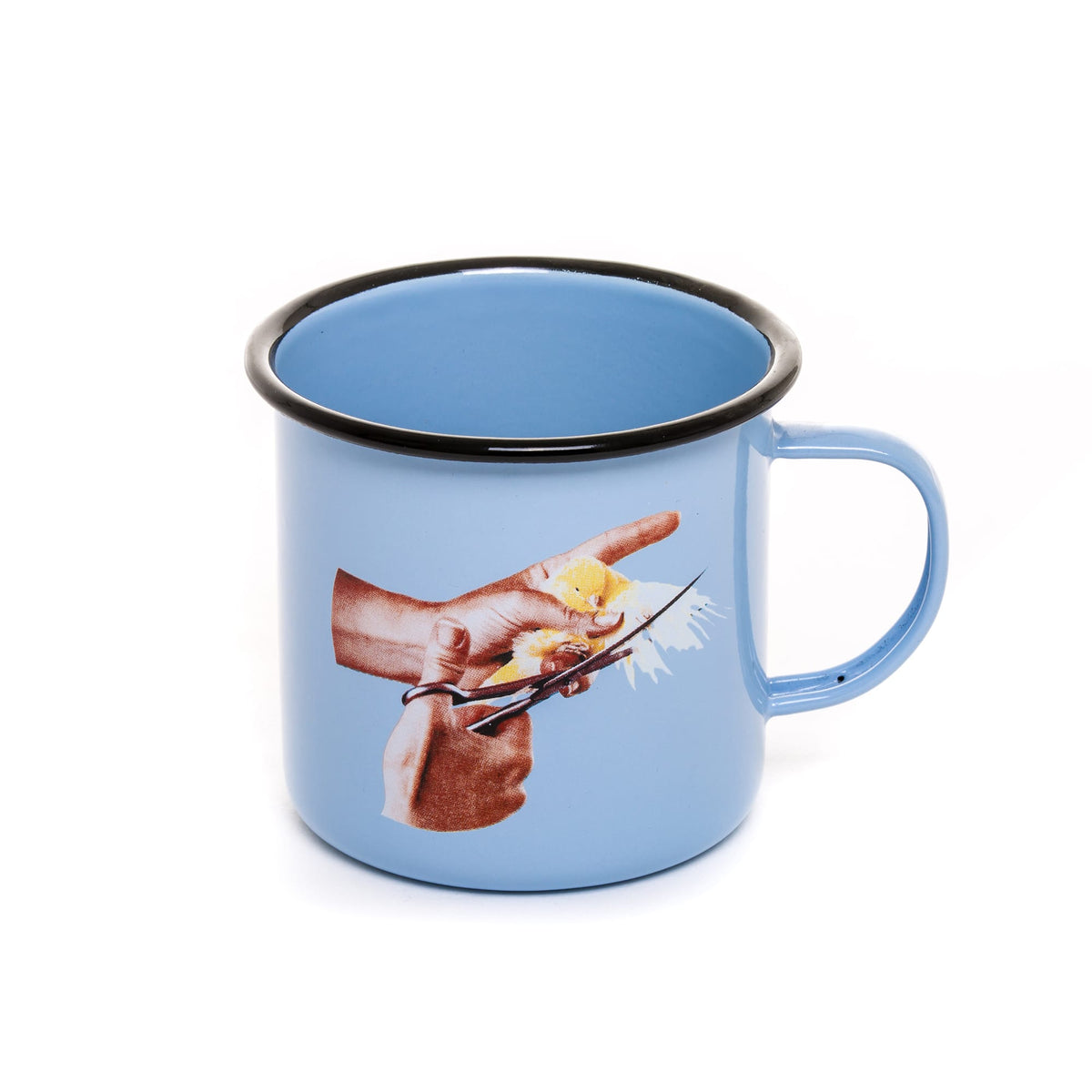 Mug émaillé Bird de ToiletPaper - Seletti-vue 1-The Woods Gallery