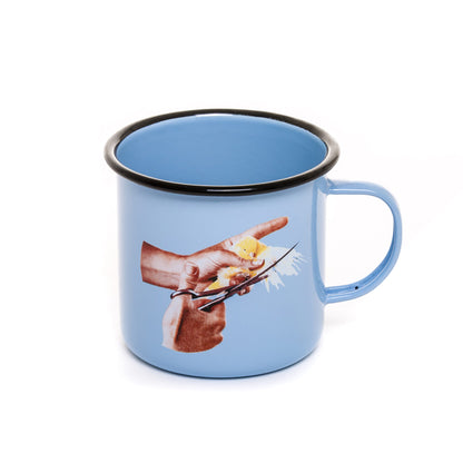 Mug émaillé Bird de ToiletPaper - Seletti-vue 1-The Woods Gallery