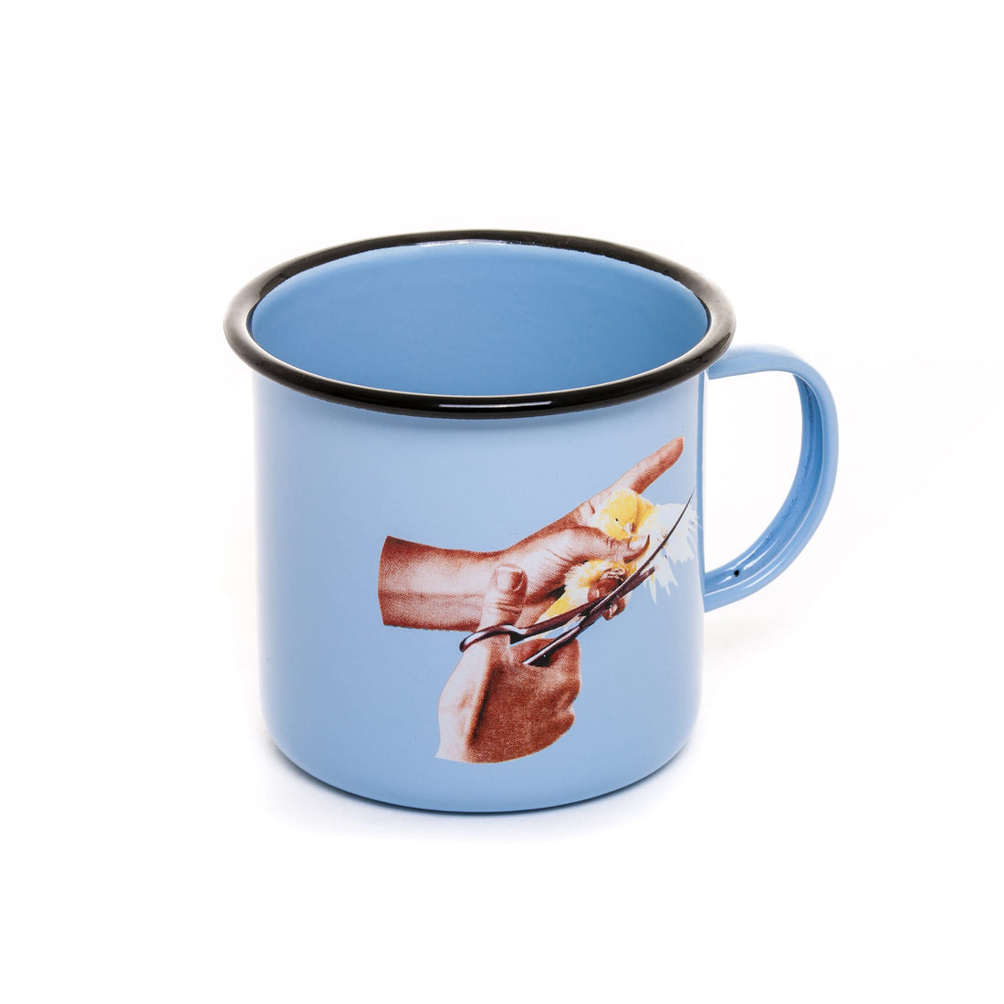 Mug émaillé Bird de ToiletPaper - Seletti-vue 2-The Woods Gallery