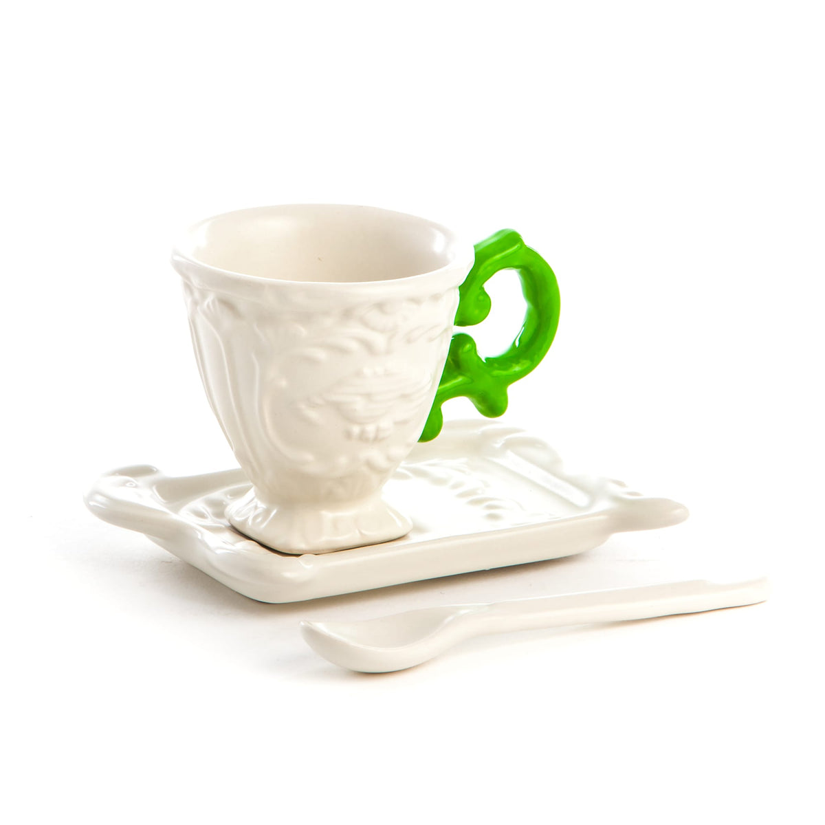 Tasse à café I-Wares vert de Selab - Seletti-vue 3-The Woods Gallery