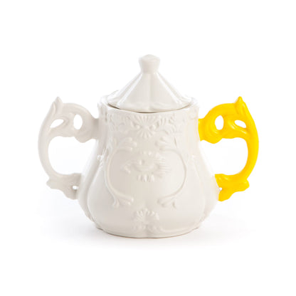Sucrier I-Wares jaune de Selab - Seletti-vue 1-The Woods Gallery