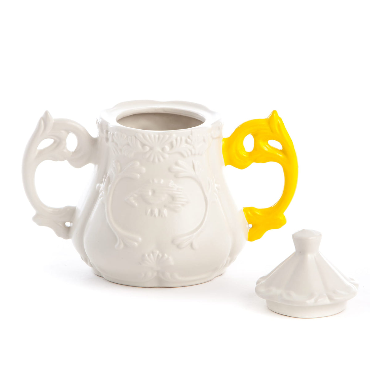 Sucrier I-Wares jaune de Selab - Seletti-vue 3-The Woods Gallery