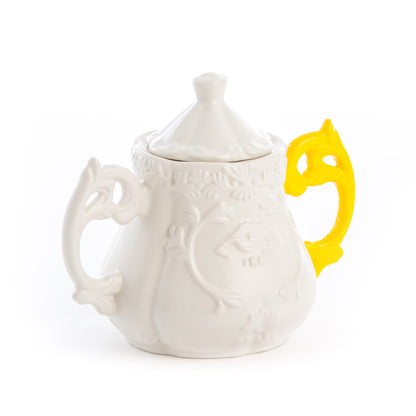 Sucrier I-Wares jaune de Selab - Seletti-vue 4-The Woods Gallery