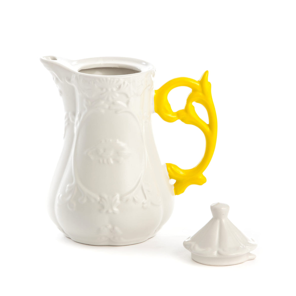 Théière I-Wares jaune de Selab - Seletti-vue 3-The Woods Gallery