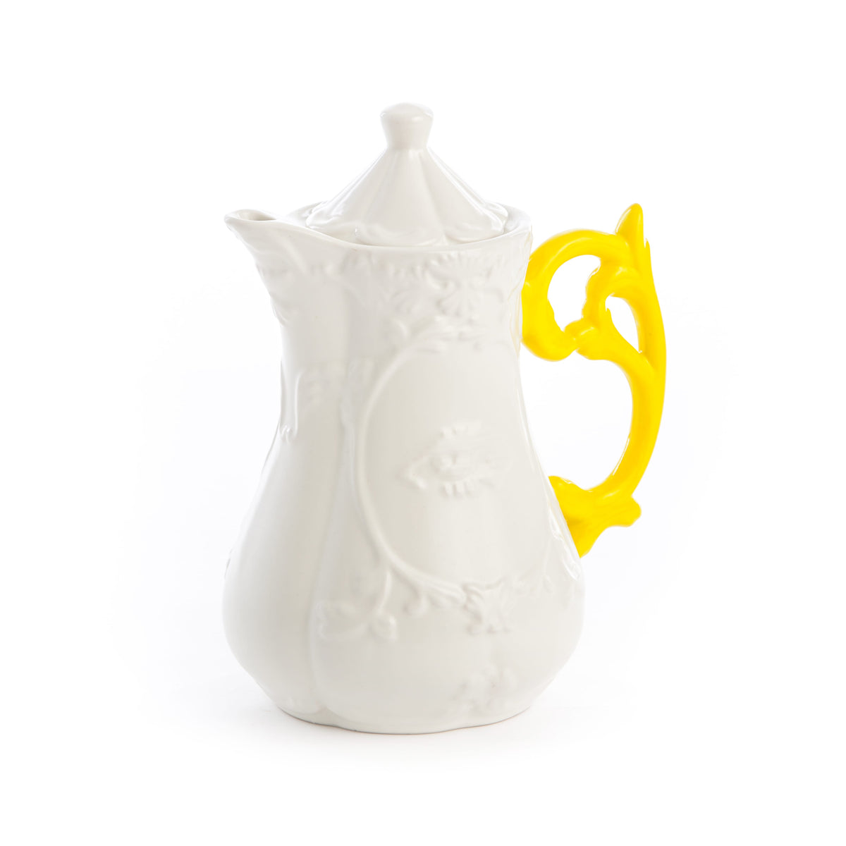 Théière I-Wares jaune de Selab - Seletti-vue 4-The Woods Gallery