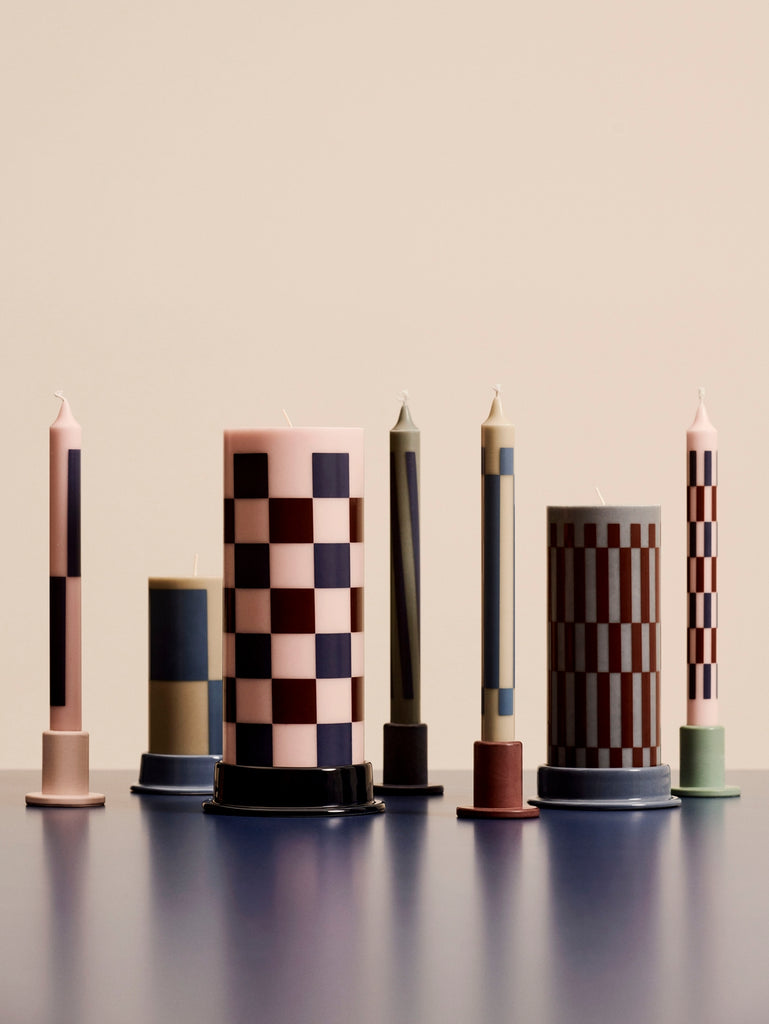 Set de 4 bougies à motifs - Hay-The Woods Gallery