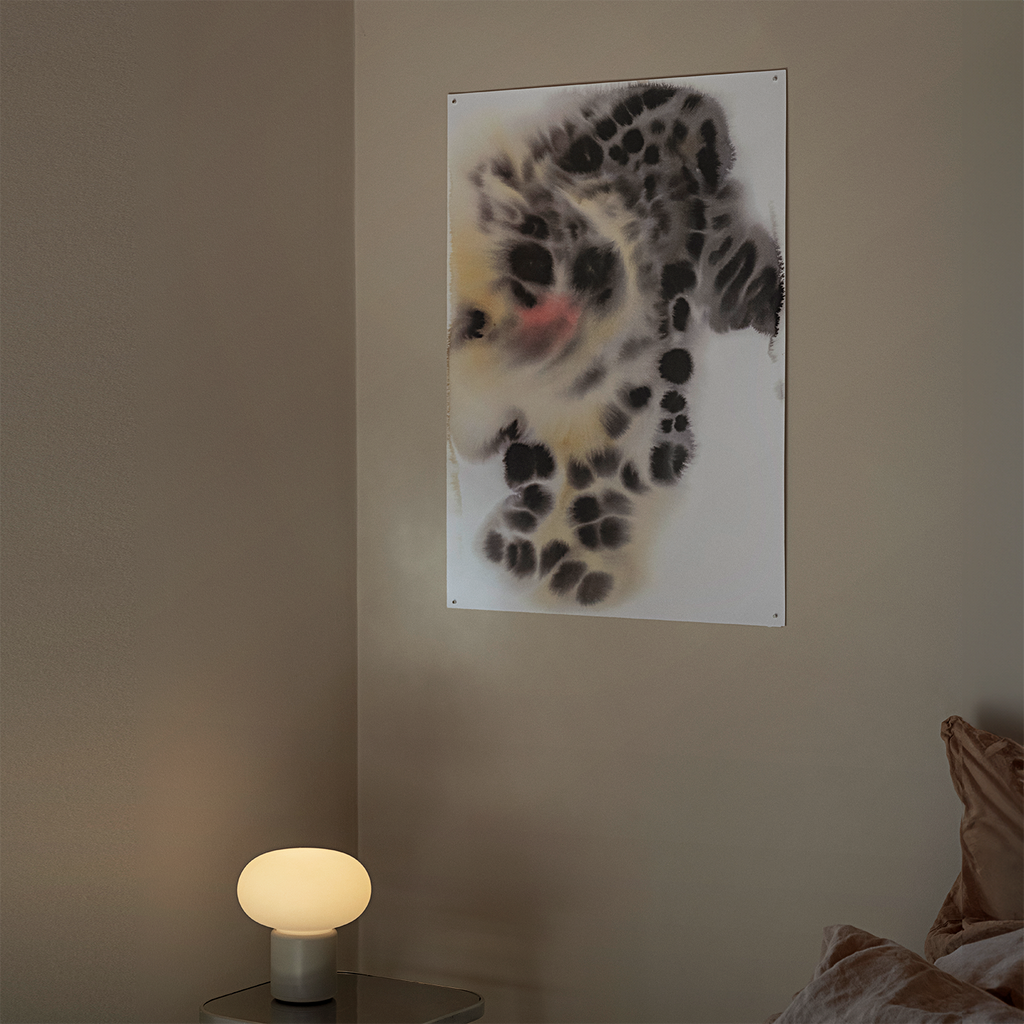 Snow Leopard de Rop van Mierlo - The Wrong Shop-Sans encadrement-The Woods Gallery