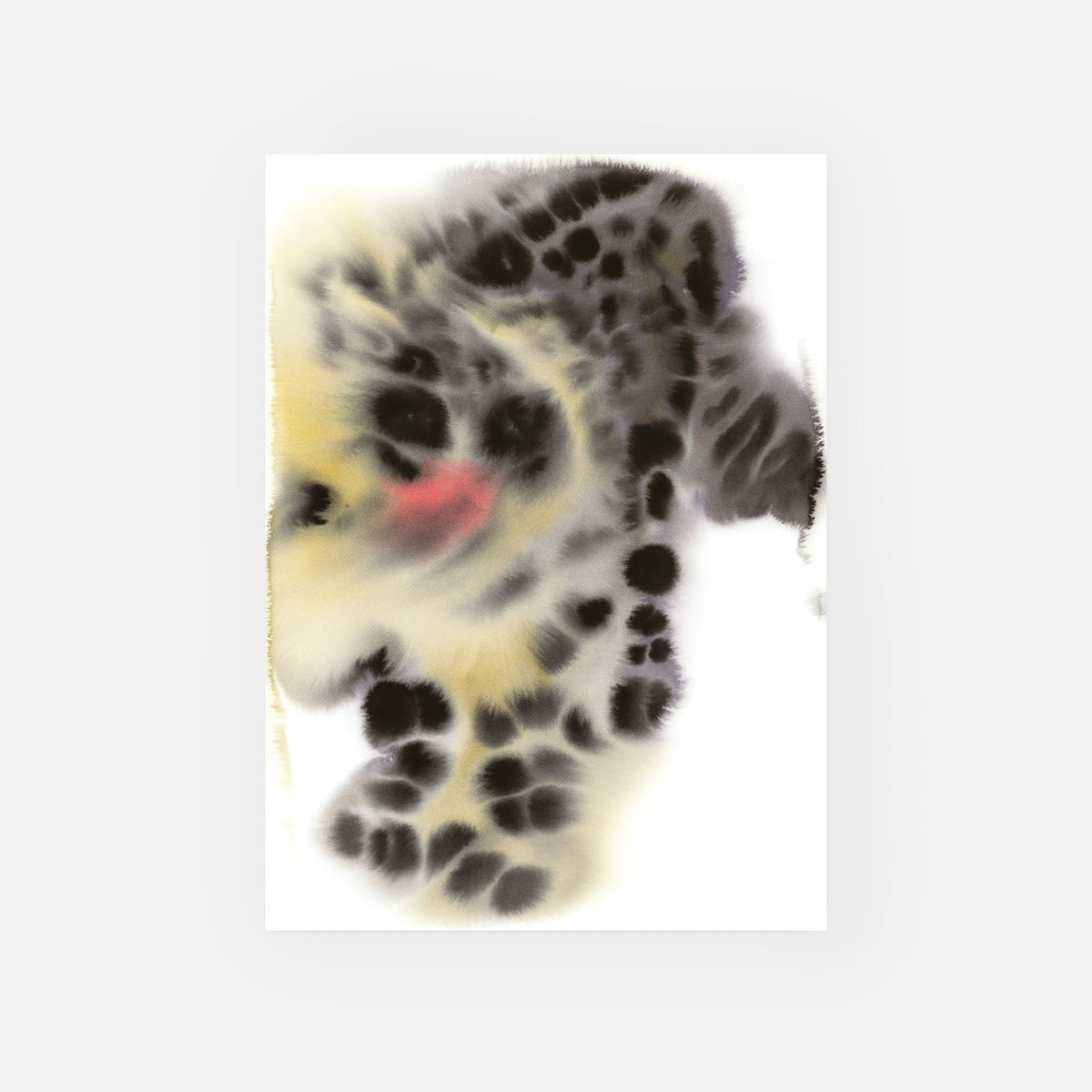 Snow Leopard de Rop van Mierlo - The Wrong Shop-Sans encadrement-The Woods Gallery