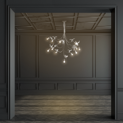 Lustre Sparrow Chandelier de Marcantonio - Seletti-vue 2-The Woods Gallery