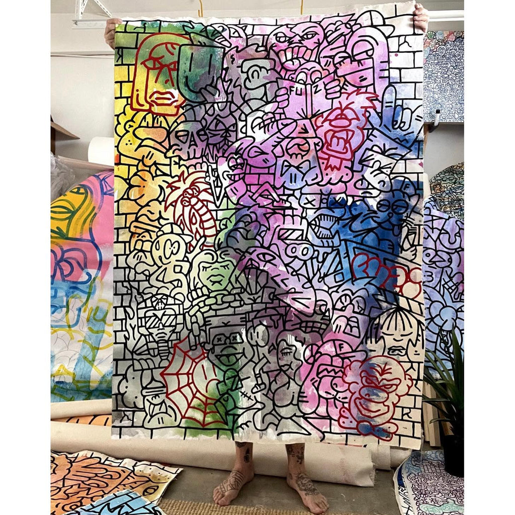 "Spectrum 3000" – Toile originale - Fuzi-The Woods Gallery