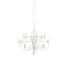 Suspension 2097 de Gino Sarfatti - Flos-Blanc-Ampoules dépolies-18 ampoules-The Woods Gallery