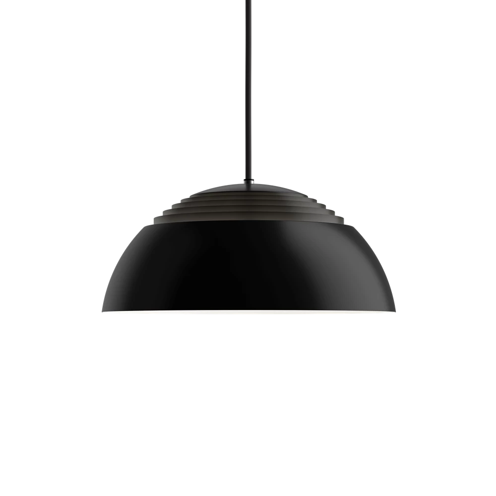 Suspension AJ Royal - Louis Poulsen-Ø 37 cm-Noir-The Woods Gallery