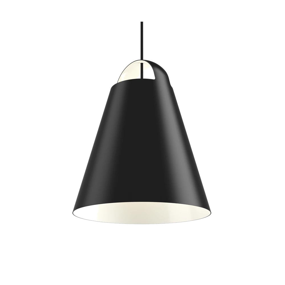 Suspension Above - Louis Poulsen-Ø 175-Noir-The Woods Gallery