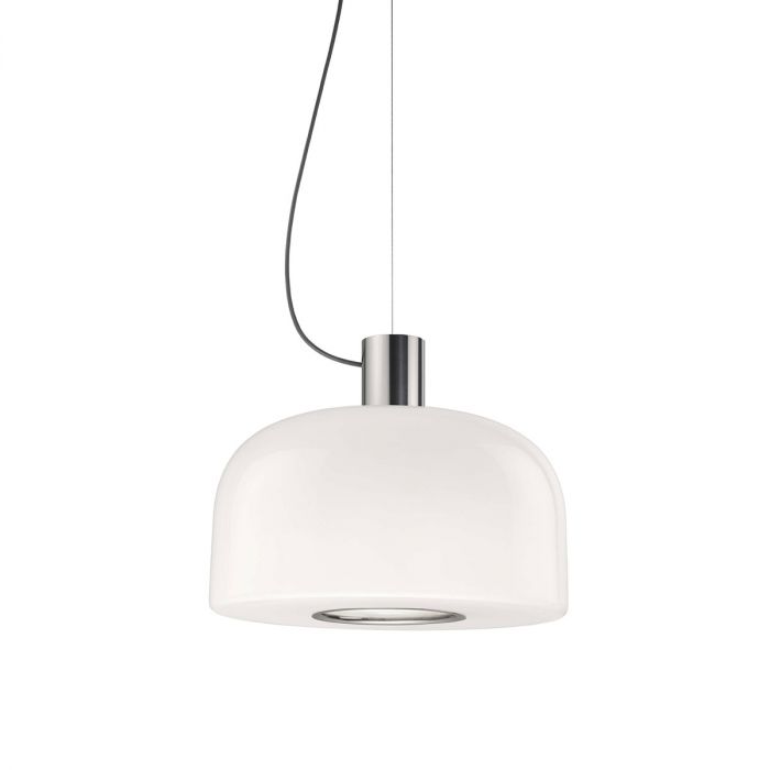 Suspension Bellhop Glass S2 par Edward Barber and Jay Osgerby - Flos-Blanc-The Woods Gallery