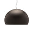 Suspension Big FL/Y Glossy Opaque de Ferruccio Laviani - Kartell-Marron-The Woods Gallery