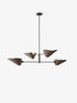 Suspension Bonnet Chandelier SC92 - &Tradition-Bronze & Noir-The Woods Gallery