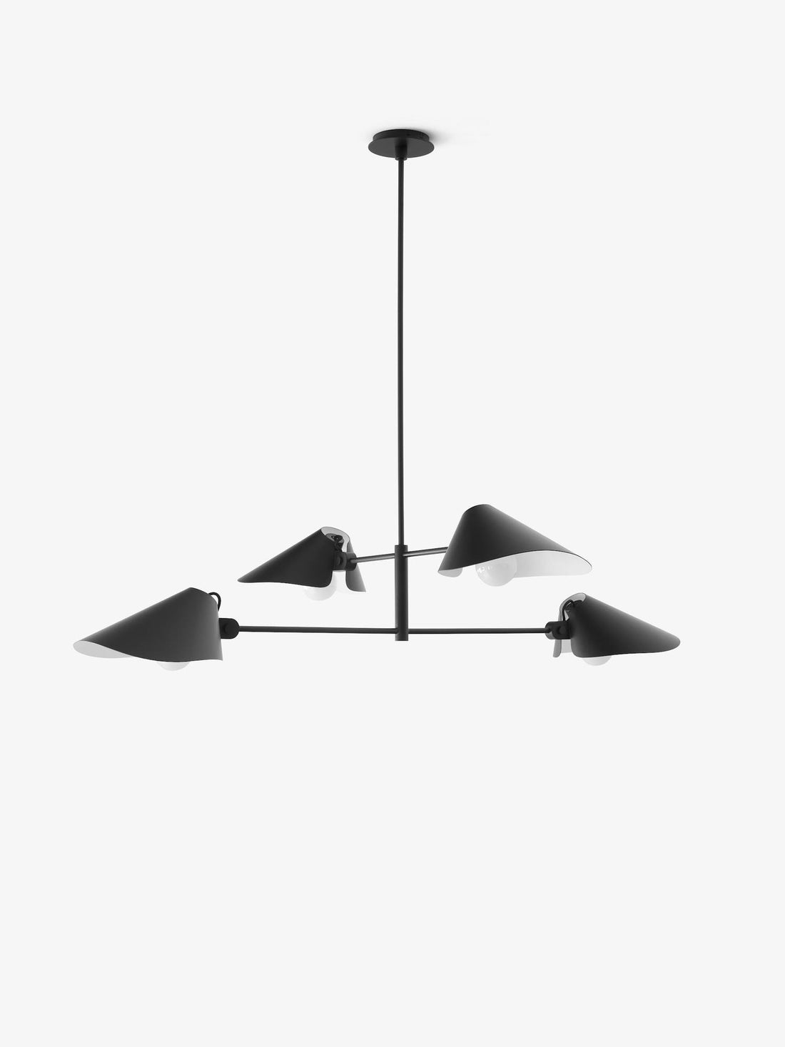 Suspension Bonnet Chandelier SC92 - &amp;Tradition-Noir-The Woods Gallery