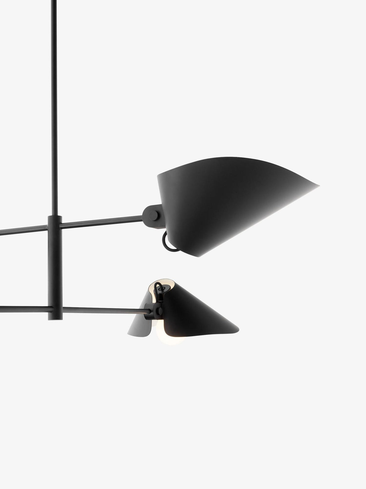 Suspension Bonnet Chandelier SC92 - &amp;Tradition-Noir-The Woods Gallery