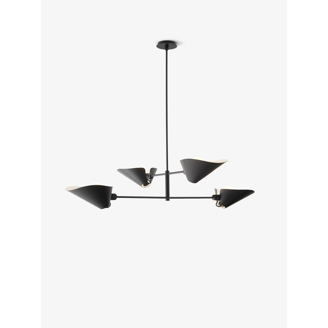 Suspension Bonnet Chandelier SC92 - &amp;Tradition-Noir-The Woods Gallery