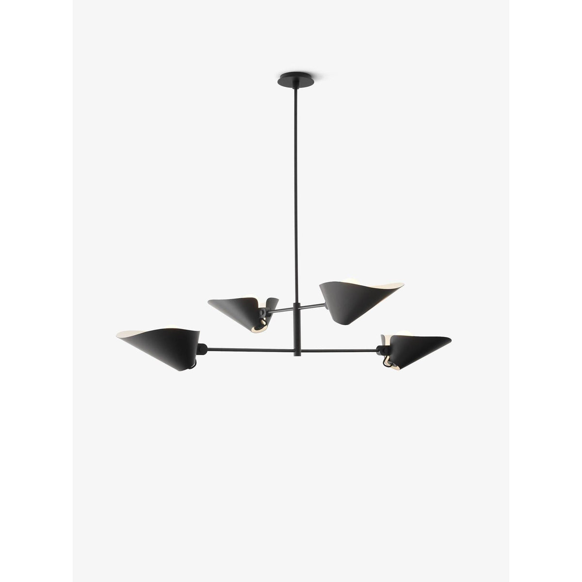 Suspension Bonnet Chandelier SC92 - &amp;Tradition-Noir-The Woods Gallery