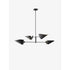 Suspension Bonnet Chandelier SC92 - &Tradition-Noir-The Woods Gallery