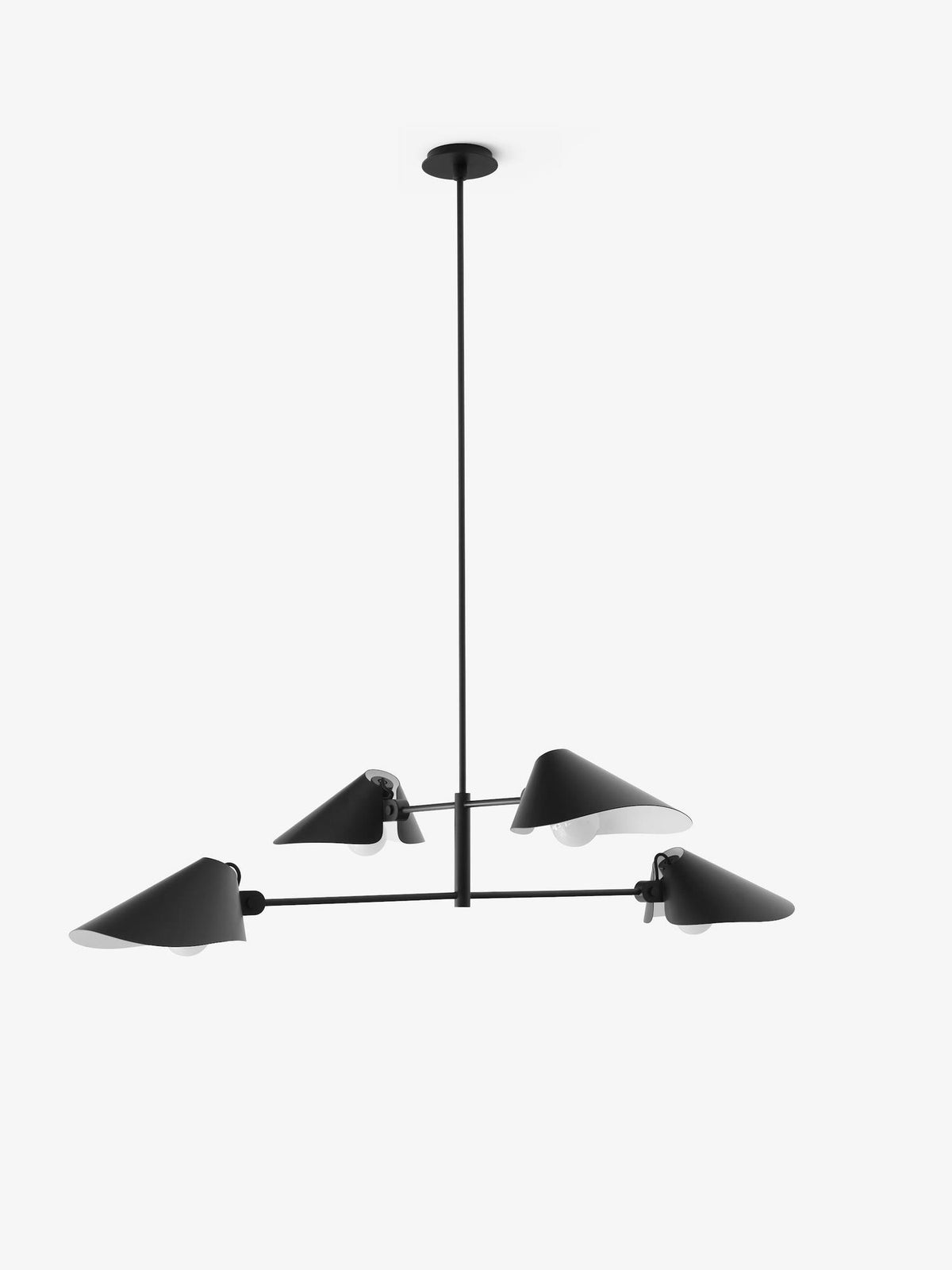 Suspension Bonnet Chandelier SC93 - &amp;Tradition-Noir-The Woods Gallery