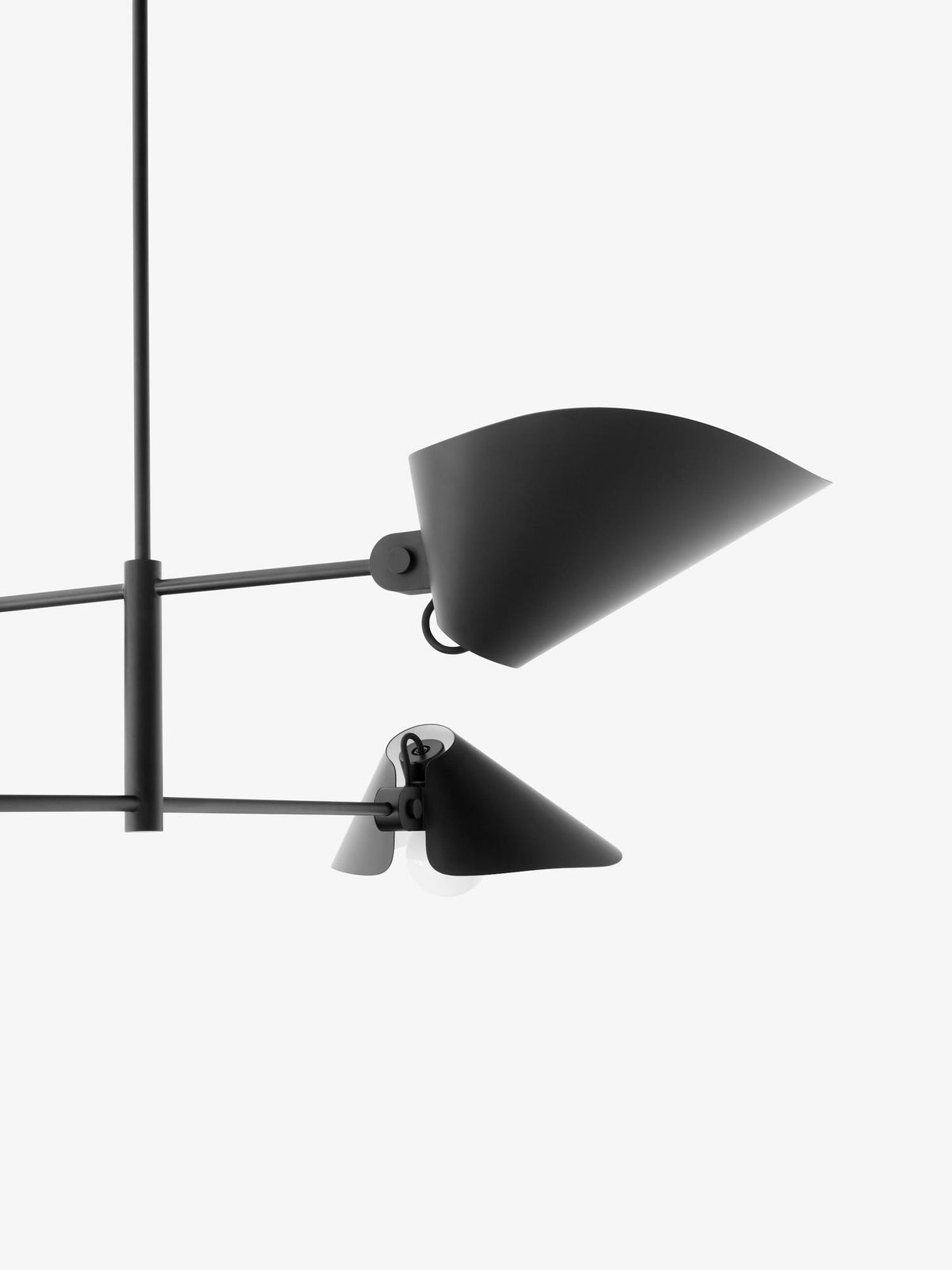 Suspension Bonnet Chandelier SC93 - &amp;Tradition-Noir-The Woods Gallery
