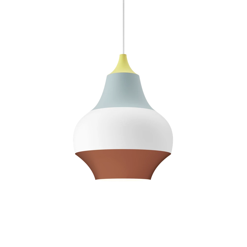 Suspension Cirque - Louis Poulsen-47.8 x Ø38cm-Jaune-The Woods Gallery