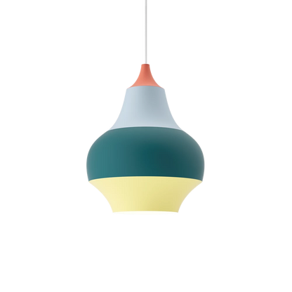 Suspension Cirque - Louis Poulsen-47.8 x Ø38cm-Rouge-The Woods Gallery