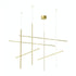 Suspension Coordinates Module S de Michael Anastassiades - Flos-Champagne-The Woods Gallery