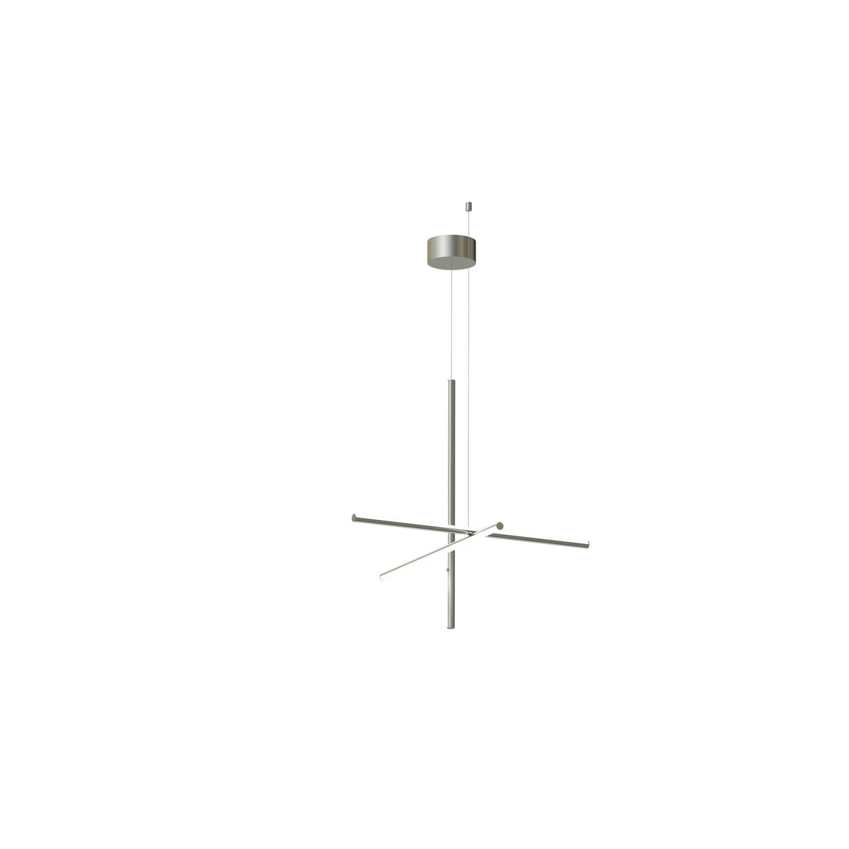 Suspension Coordinates S de Michael Anastassiades - Flos-S-Argent-The Woods Gallery