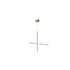 Suspension Coordinates S de Michael Anastassiades - Flos-S-Argent-The Woods Gallery