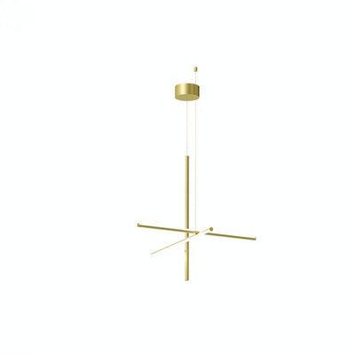 Suspension Coordinates S de Michael Anastassiades - Flos-S-Champagne-The Woods Gallery