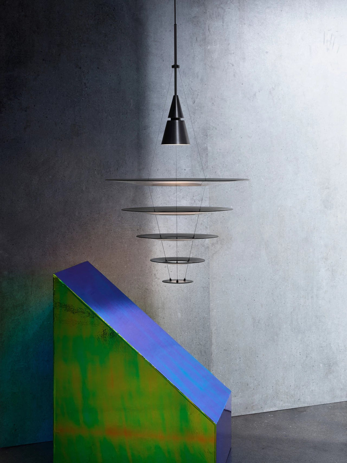 Suspension Enigma 545 - Louis Poulsen-Gris-The Woods Gallery