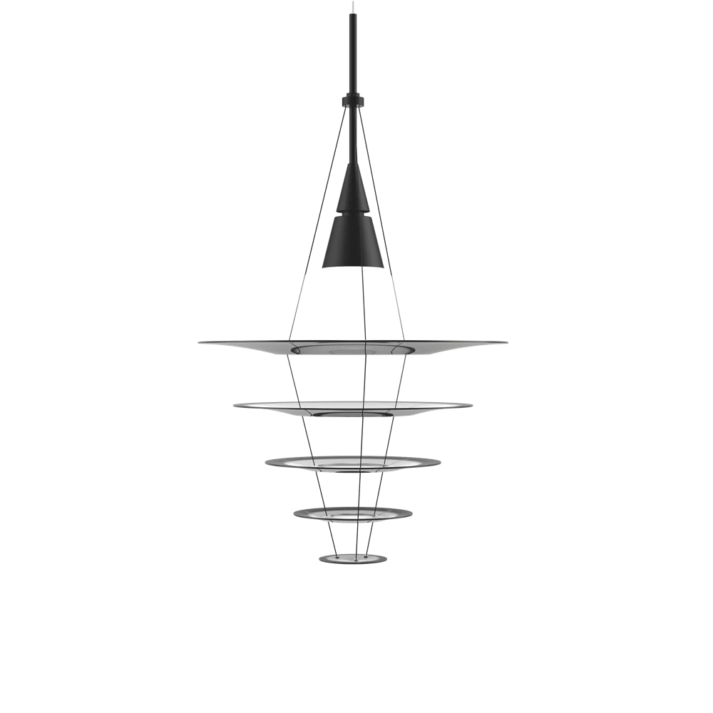 Suspension Enigma 545 - Louis Poulsen-Noir-The Woods Gallery