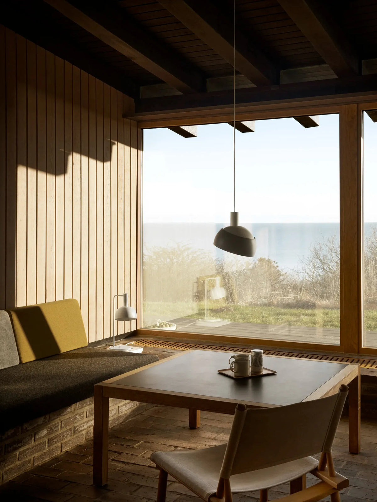 Suspension FJ Elements de Finn Juhl - Louis Poulsen-Blanc-The Woods Gallery
