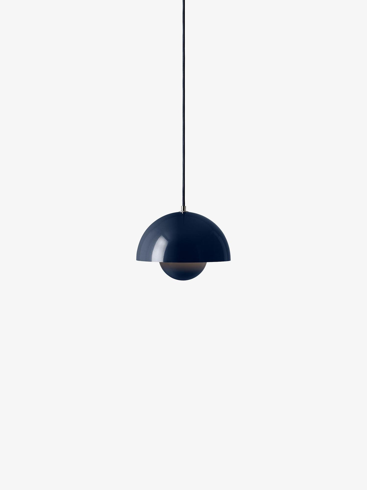 Suspension Flowerpot Chandelier VP1 - 10 pendants - &amp;Tradition-Bleu acier-The Woods Gallery