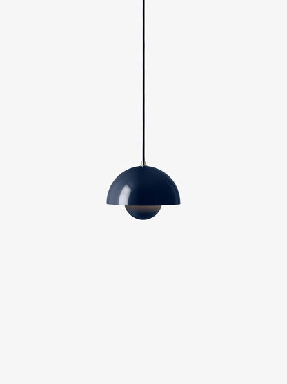 Suspension Flowerpot Chandelier VP1 - 10 pendants - &amp;Tradition-Bleu acier-The Woods Gallery