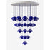 Suspension Flowerpot Chandelier VP1 - 31 pendants - &Tradition-Bleu cobalt-The Woods Gallery