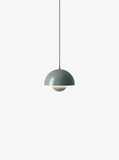 Suspension Flowerpot Chandelier VP1 - 31 pendants - &amp;Tradition-Bleu pierre-The Woods Gallery