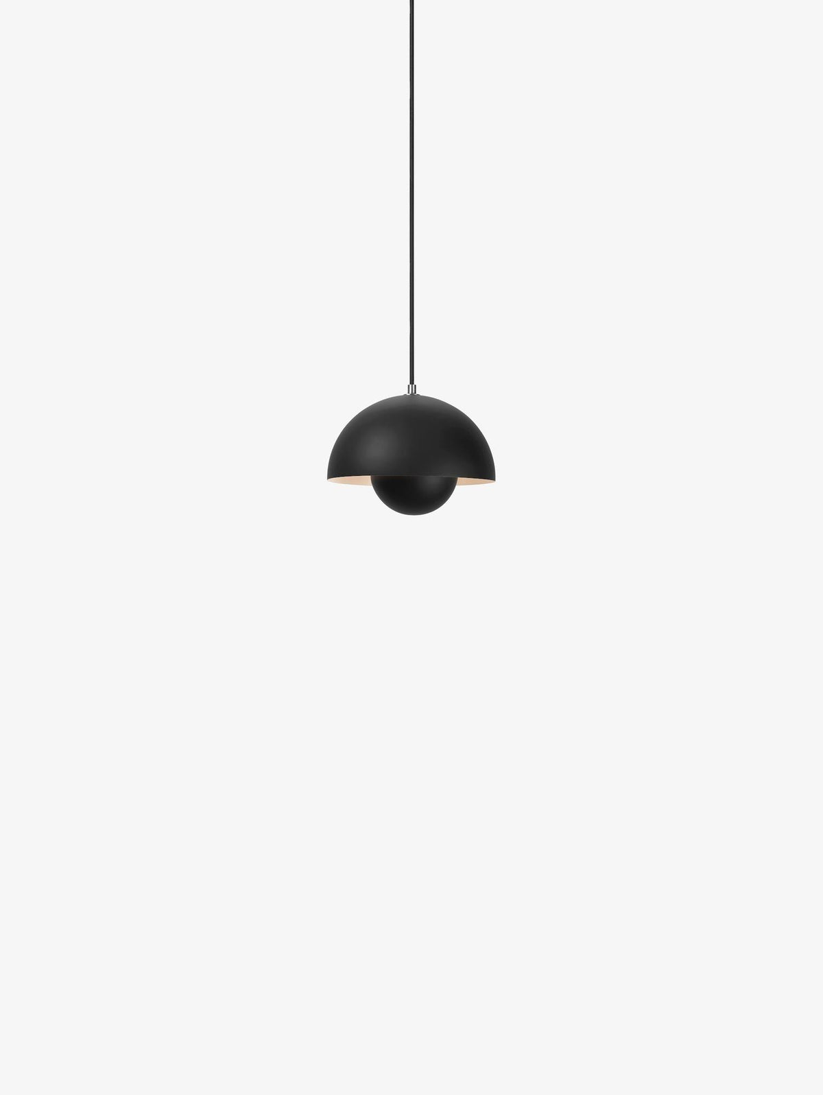 Suspension Flowerpot Chandelier VP1 - 31 pendants - &amp;Tradition-Noir mat-The Woods Gallery