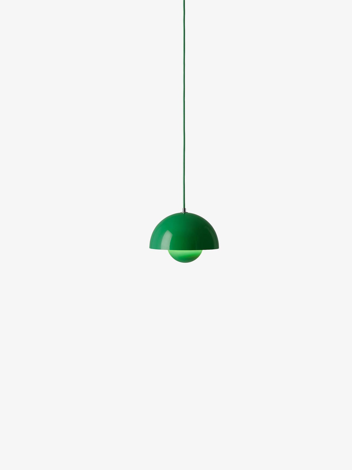 Suspension Flowerpot Chandelier VP1 - 31 pendants - &amp;Tradition-Vert signal-The Woods Gallery