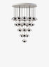 Suspension Flowerpot Chandelier VP10 - 31 pendants - &Tradition-Chrome-The Woods Gallery